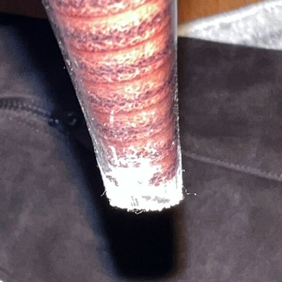 Donald Pliner Heels Over The Knee Dk Brown Suede Leather Boots Womens Sz 7.5 - Picture 9 of 11